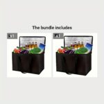 Large insulated bag, keep food hot & cold for hours, 1 unit - Image 8