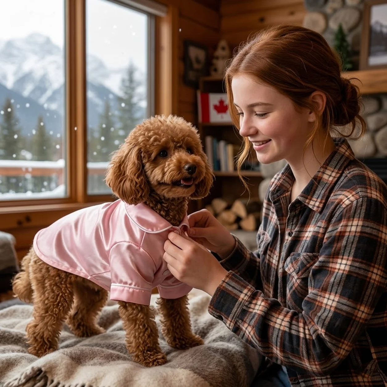 NATG282 Light Luxury Pet Dog Pajamas – Comfortable and Stylish Summer & Autumn Wear - Image 1
