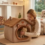 Pet bed house for cats, 1 unit