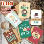 Fun father's day cards with envelopes, 12 pack - Image 4