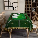 Modern Nordic style rectangular tablecloth, 1 unit - Image 3