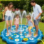 Extra large inflatable sprinkler pad for kids, 1 unit - Image 2