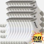 Men's four seasons sports socks, 20 pair pack - Image 5