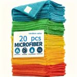 Microfiber cleaning cloths, 20 pack - Image 3