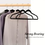 Velvet flocked hangers, non-slip, ultra-thin, 20 pack - Image 6