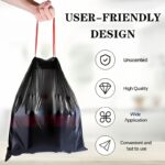 Thickened leak-proof drawstring garbage bags, 300 pack - Image 4