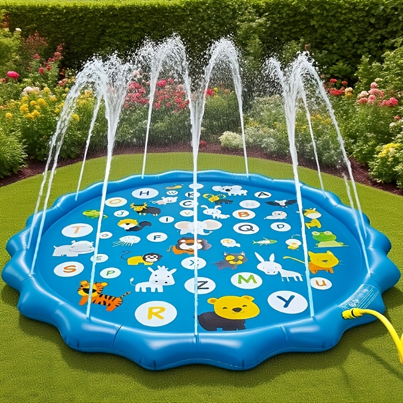 c6985cec-5b3e-46a8-b88f-3c6bca6ced0e.jpg Extra Large Inflatable Sprinkler Pad for Kids - Image 1
