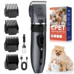 Low-noise cordless pet hair clipper with rechargeable & 4-Color, 1 unit - Image 5