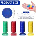 400 durable PS plastic coins, 400 piece set - Image 5