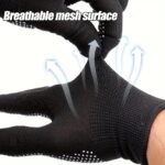 Nylon dot design gloves, 10 pack - Image 3