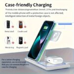 Neohost 3-in-1 wireless charging station, 1 unit - Image 4