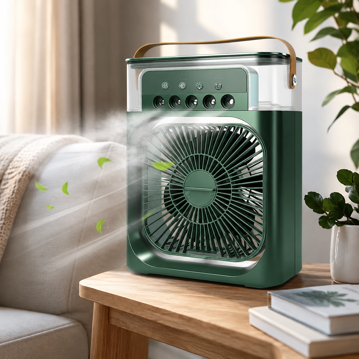 NATG382 Portable Air Conditioner Five Hole – Cooling, Humidifying & Adjustable Fan - Image 1