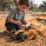 K.K 1:16 2WD metal RC truck, 1 unit