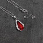 Gothic Waterdrop Pendant Necklace for Women - Image 7