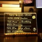 USB LED Acrylic Message Drawing Board with 7-Color Pen - Image 4