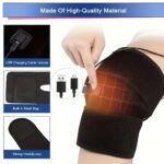 USB Heated Knee Wrap with 3 Heat Settings - Image 5