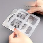 50-Pack Self-Adhesive Disposable Drain Hair Catcher Stickers - Image 4