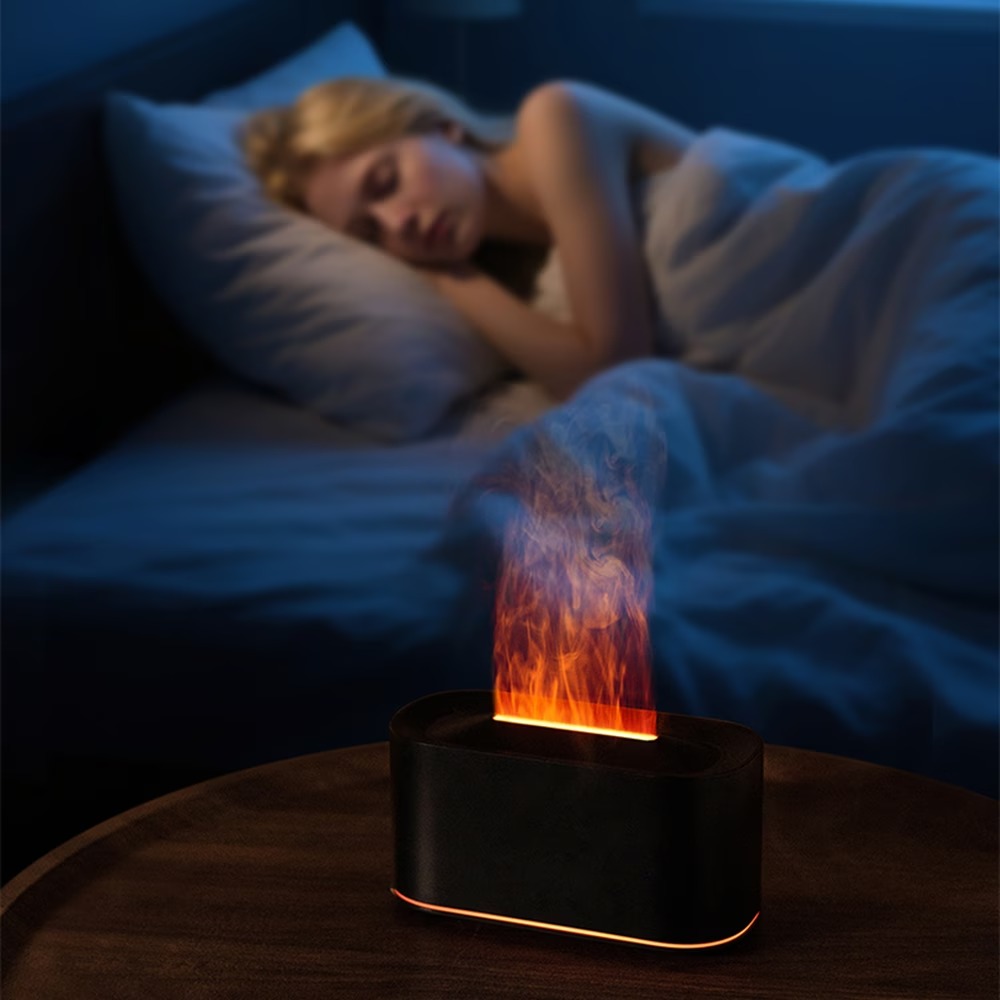 Flame Effect Essential Oil Aroma Diffuser and Humidifier