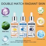 3-Piece Vitamin C, Retinol and Hyaluronic Acid Facial Serum Set - Image 7