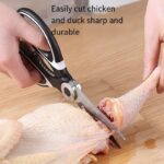 Multifunctional Stainless Steel Kitchen Scissors