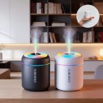 Mini Essential Oil Aromatherapy Humidifier with Color-Changing Night Light - Image 4