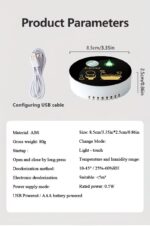 Intelligent Bathroom Air Purifier and Odor Remover - Image 20