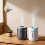 Mini Essential Oil Aromatherapy Humidifier with Color-Changing Night Light - Image 6