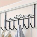 Over-the-Door 7-Hook Metal Storage Rack - Image 3