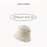 Women’s Hollow-Out Crochet Sun Hat - Image 9
