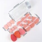 15-Piece Makeup Sponge Set – Triangle Puffs & Mini Makeup Sponges for Liquid, Cream & Powder Cosmetics - Image 12