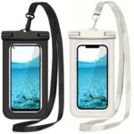 2-Pack Universal Waterproof Phone Pouch with Lanyards - Image 11