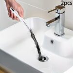 2-Piece Flexible Drain Hair Removal Tool Set