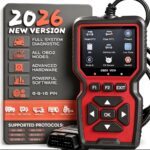 2026 Latest Upgrade OBD2 Scanner – Car Engine Fault Diagnostic Tool with CAN/EOBD, 2.8" Color Screen & 16-Pin Interface - Image 7