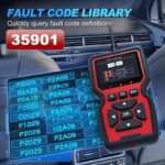 2026 Latest Upgrade OBD2 Scanner – Car Engine Fault Diagnostic Tool with CAN/EOBD, 2.8" Color Screen & 16-Pin Interface - Image 6