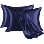 2pcs Satin Pillowcases for Hair & Skin – Envelope Closure - Image 10