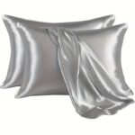 2pcs Satin Pillowcases for Hair & Skin – Envelope Closure - Image 4