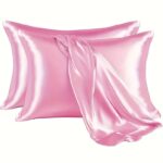 2pcs Satin Pillowcases for Hair & Skin – Envelope Closure - Image 6