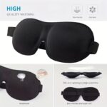 3D Stereoscopic Sleep Eye Mask – Nose-Free Travel Sleeping Mask - Image 7