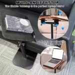 Adjustable C-Shaped Side Table – 360° Rotating Foldable Laptop & Sofa Table - Image 7