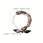 Floral Pearl Headband – Versatile Ribbon Hair & Fashion Accessory - Image 12