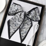 Floral Pearl Headband – Versatile Ribbon Hair & Fashion Accessory - Image 9