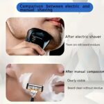 Hip-Hop Style Manual Razor for Men – Reusable Shaving Tool with 12 Replacement Cartridges - Image 10
