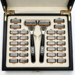 Men’s 6-Blade Manual Razor Set with 30 Replacement Heads - Image 2