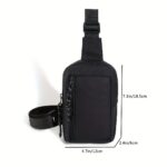 Men's Chest Sling Bag / Crossbody Phone Pouch - Image 9