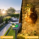 Solar-Powered LED Wire Fairy Lights – 7M–32M Outdoor String Lights with 50–300 LEDs for Garden, Wedding & Christmas Décor - Image 10