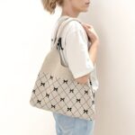 Women's Knitted Shoulder Tote Bag - Image 20