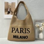 Women's Knitted Shoulder Tote Bag