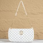 Women's PU Leather Shoulder Bag with Chain Strap - Image 6