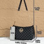 Women's PU Leather Shoulder Bag with Chain Strap - Image 5