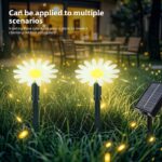 Solar LED Daisy Garden Path Lights - Image 6